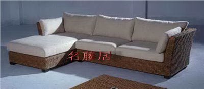 藤製沙發