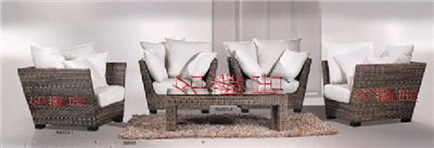 藤製沙發