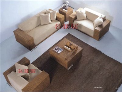 藤製沙發