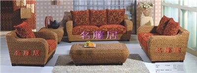藤製沙發