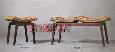 藤製餐桌椅