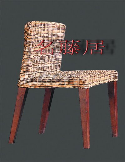 藤製餐桌椅