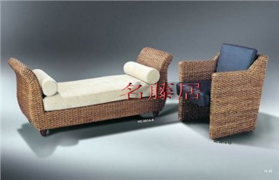 藤製休閒椅