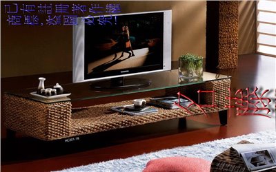 藤電視櫃,藤製電視櫃,藤編電視櫃