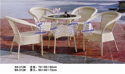 仿藤桌,仿藤椅,仿藤桌椅